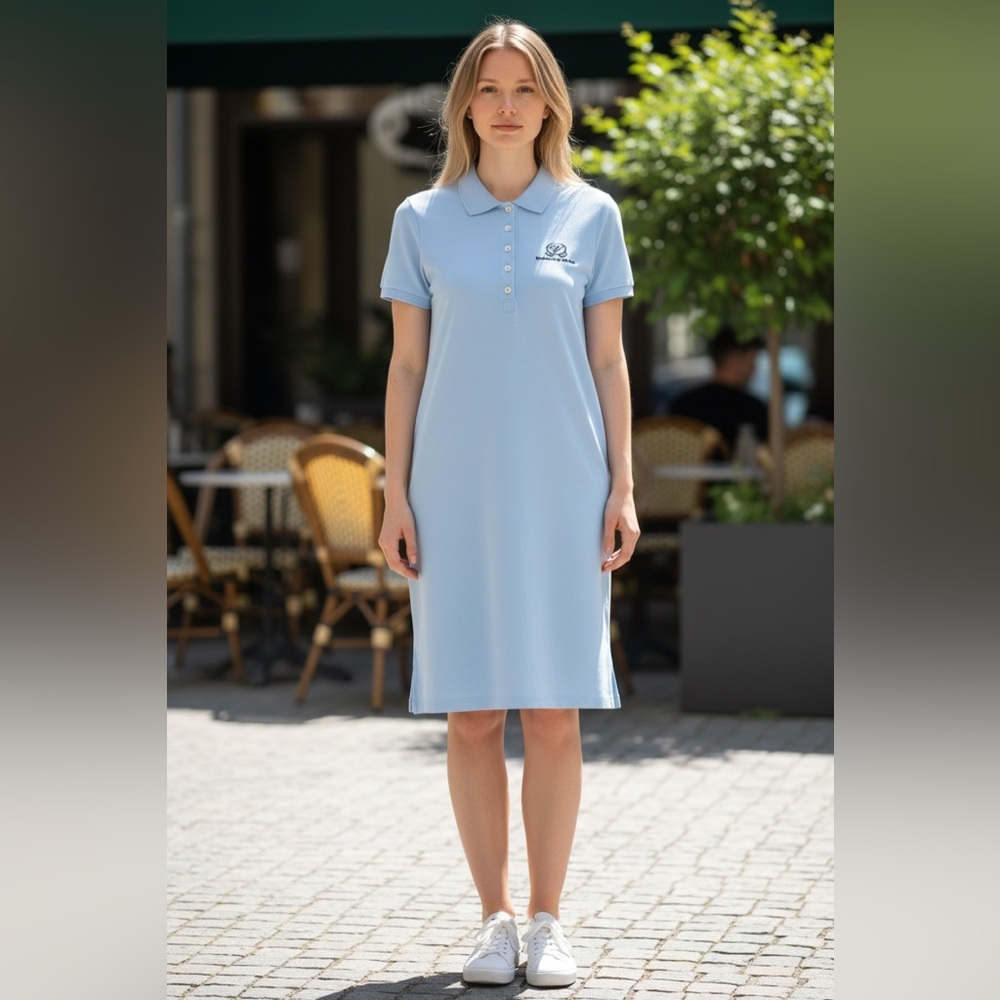 Sope Creek Polo Cotton Shirt Dress Size S
